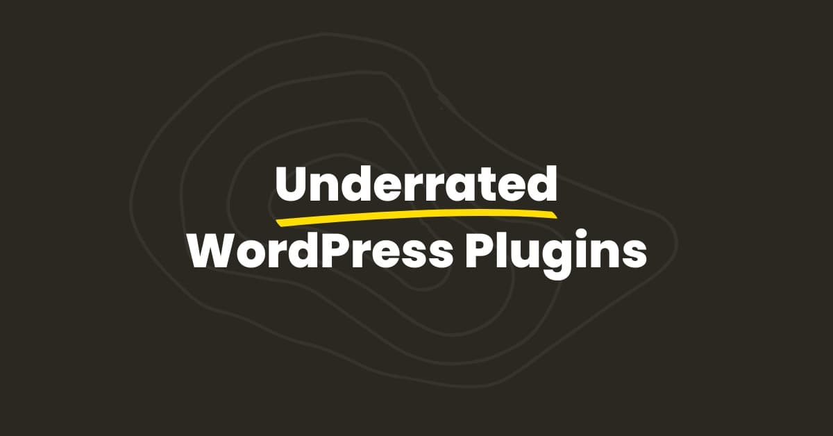 obscure wordpress plugins